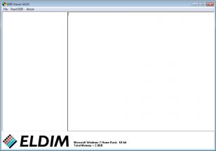 EDID Viewer main screen