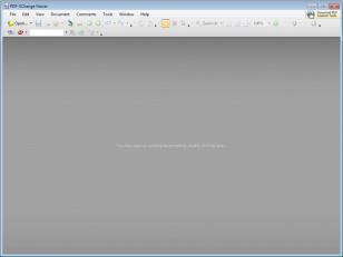 PDF-XChange Viewer main screen
