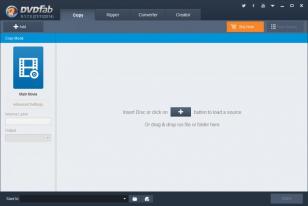 DVDFab Gold main screen