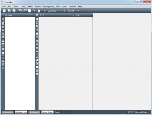 Texmaker main screen