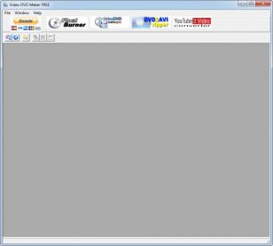 Video DVD Maker Free main screen