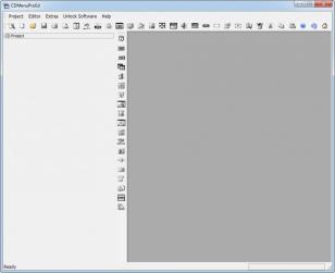 CDMenuPro main screen