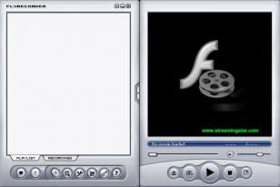 Flv Recorder main screen