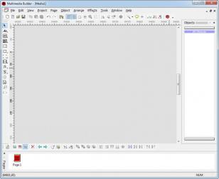 Multimedia Builder main screen