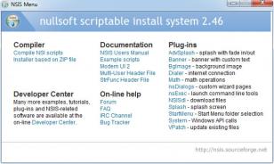 Nullsoft scriptable install system main screen