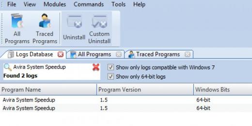 uninstall avira system speedup