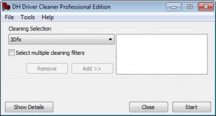 Driver Cleaner Pro main screen