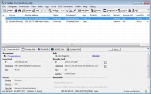 X-NetStat Professional main screen