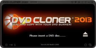 DVD-Cloner 2013 main screen