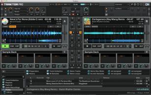 Traktor main screen