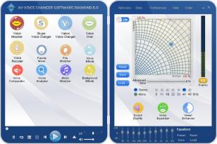 AV Voice Changer Software Diamond main screen