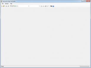 Sandcastle Help File Builder main screen