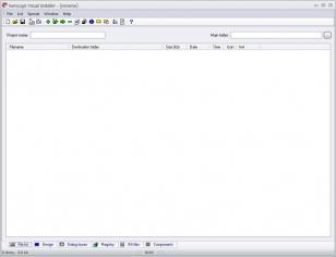 Visual Installer main screen