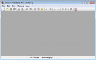 Atrise Everyfind Lite main screen