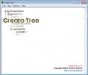 Creata-Tree main screen