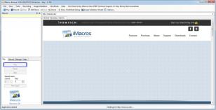 iMacros main screen
