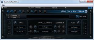 Blue Cat's PatchWork main screen
