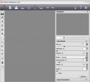 AKVIS MultiBrush main screen