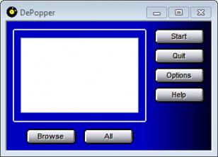 DePopper main screen