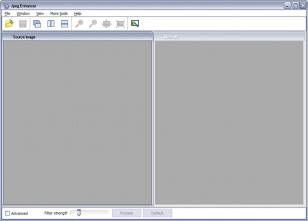 Jpeg Enhancer main screen