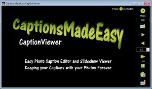 Caption Viewer main screen