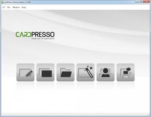 cardPresso main screen