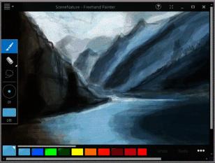 Freehand Painter main screen