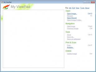 My ViewPad main screen