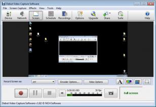 Debut Video Capture Software main screen
