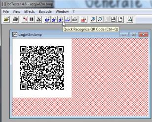 bc Tester main screen