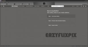 EazyFlixPix main screen