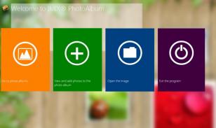 iMIX PhotoAlbum main screen