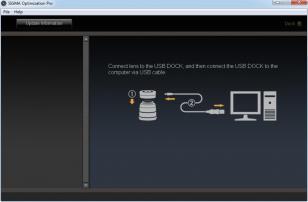SIGMA Optimization Pro main screen