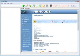 Arm Whois main screen