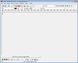 eBook Writer main screen