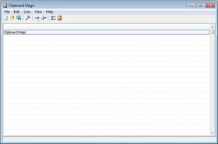 Clipboard Magic main screen