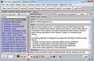 Music Library Organizer Pro main screen