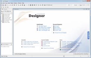 i-net Designer main screen