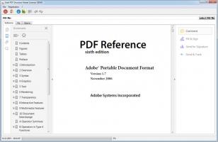 PDF Structure Viewer main screen