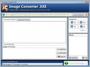 Image Converter main screen