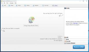 Epubor All DRM Removal main screen