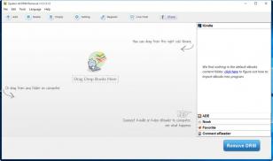 Epubor All DRM Removal main screen