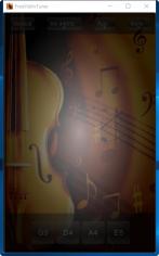 Free Violin Tuner main screen