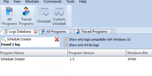 revo uninstaller pro uninstall schedule creator using logs database schedule creator