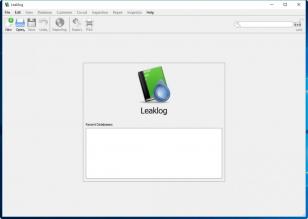 Leaklog main screen