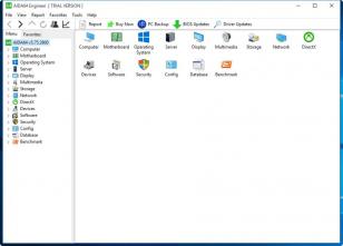 AIDA64 Engineer main screen
