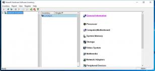 Nsasoft Hardware Software Inventory main screen