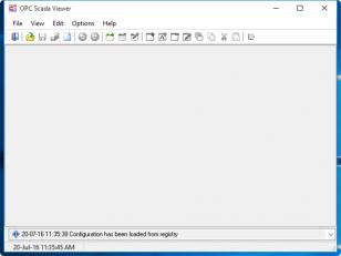 OPC Scada Viewer main screen