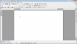 Atlantis Word Processor main screen