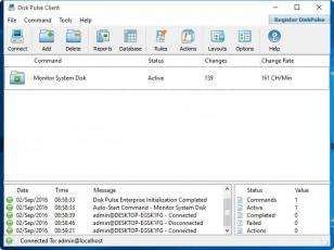 Disk Pulse Enterprise main screen